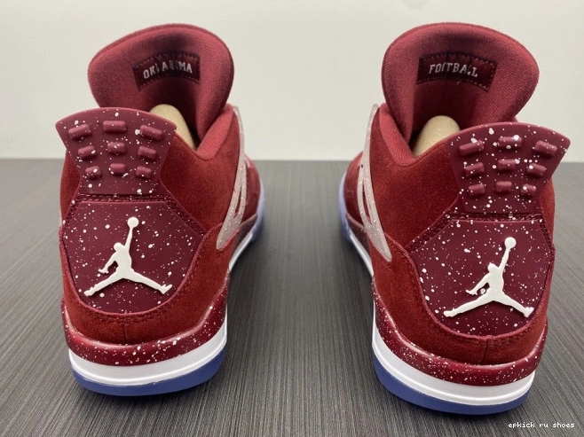 Cheap Retro Oklahoma PE Sooners 4 Jordan AJ4-904282 0708